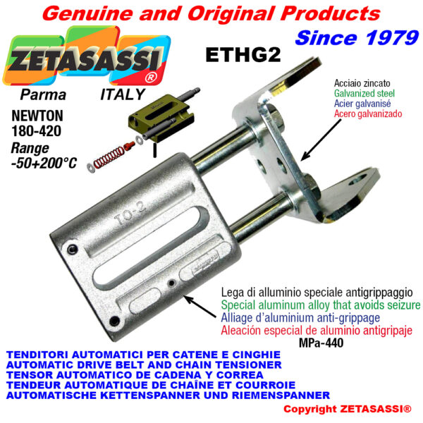 TENSOR AUTOMATICO LINEAL ETHG2 con horquilla ZETASASSI ETHG2P