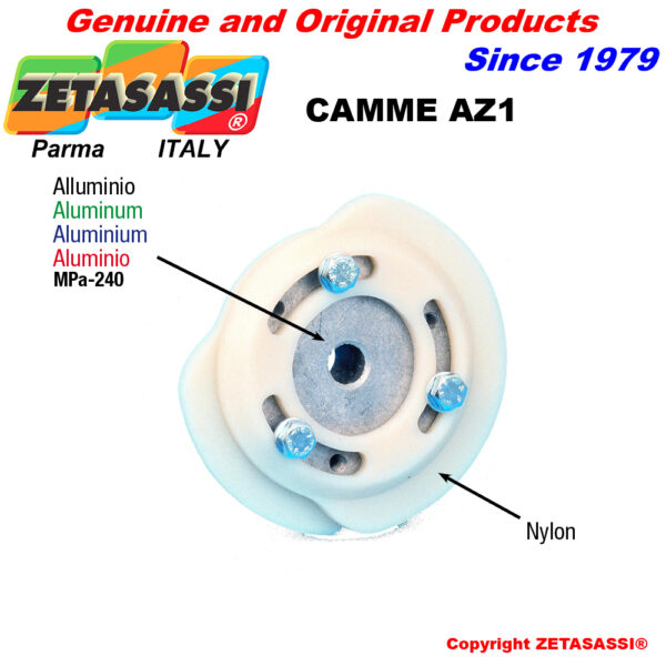 CAMMES AJUSTABLES AZ1 ZETASASSI AZ1