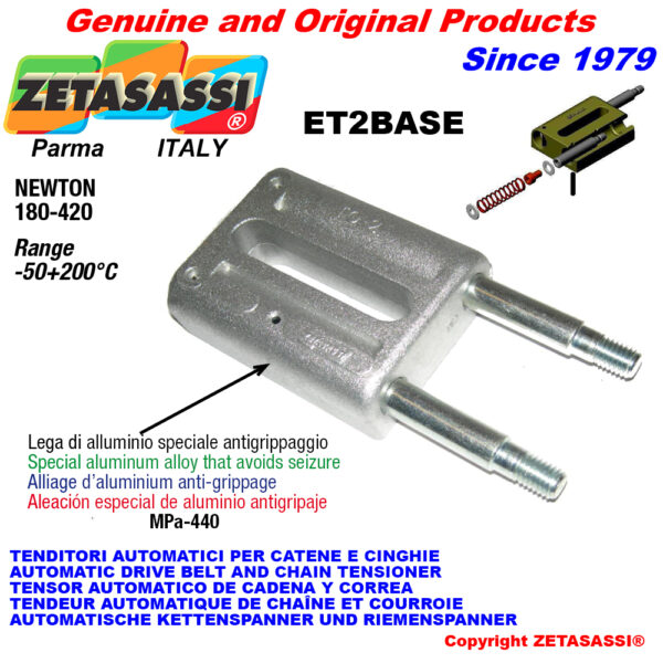 TENSOR AUTOMATICO LINEAL ET2 BASE sin cabeza ZETASASSI ET2BASE