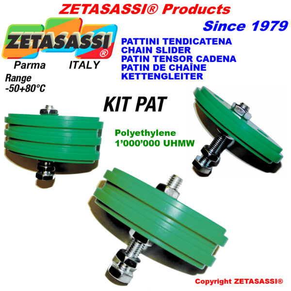 Patin tensor cadena KIT ZETASASSI KPAT34B3