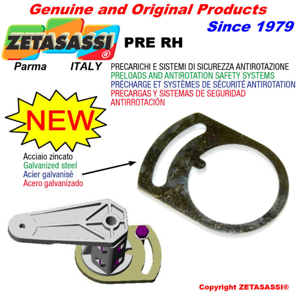 Precarga por tensores rotativo RH ZETASASSI PRERH277