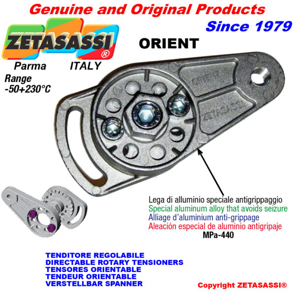 TENSORES ORIENTABLE ORIENT con agujero o rosca ZETASASSI ORIENTM12